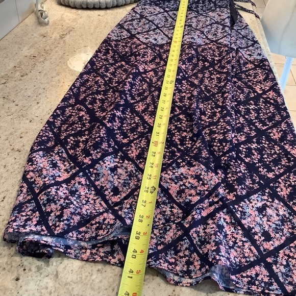 Erin Fetherston Wrap Skirt Purple Floral NWT Lightweight - Picture 7 of 7